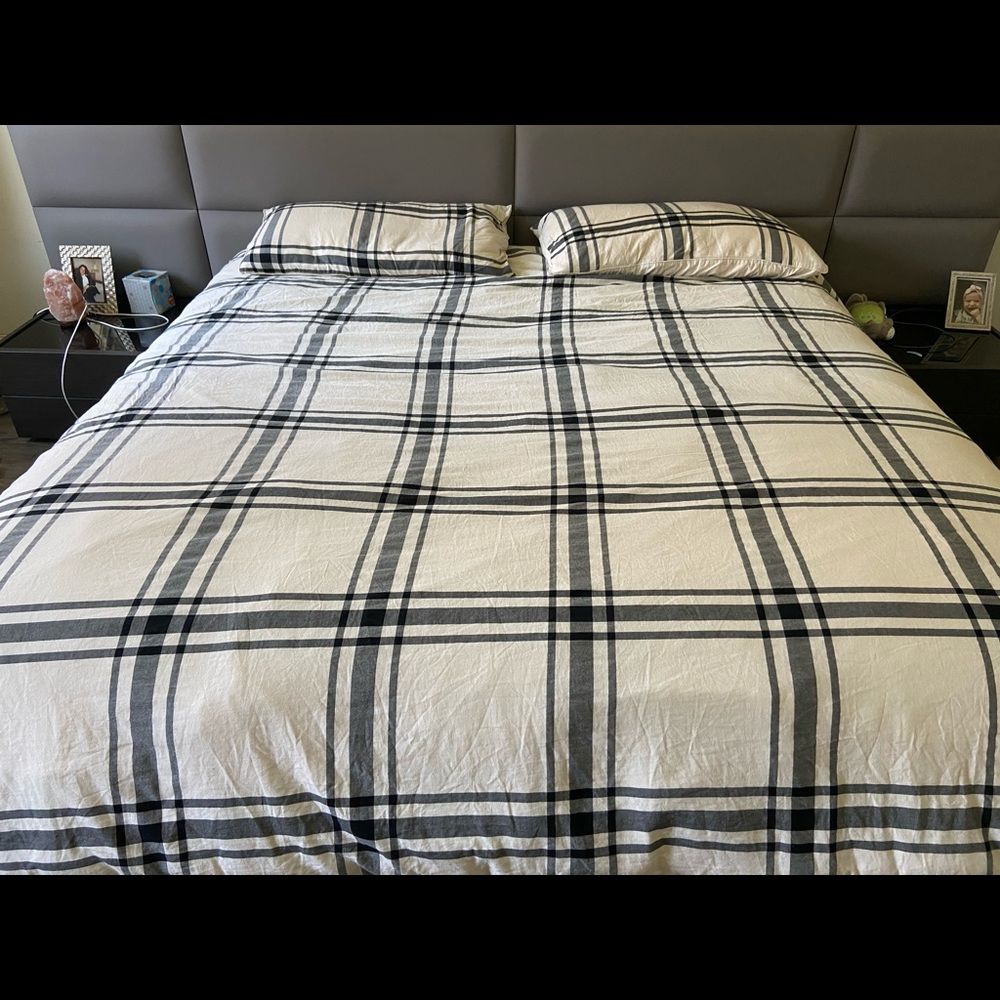 King size cloth canopy bedding collection
